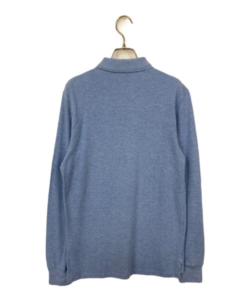 POLO RALPH LAUREN（ポロ・ラルフローレン）POLO RALPH LAUREN (ポロ・ラルフローレン) 長袖ポロシャツ ブルー サイズ:Sの古着・服飾アイテム