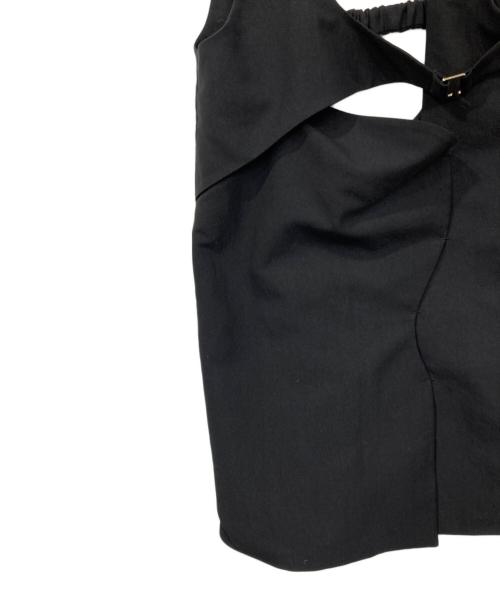 UNITED TOKYO（ユナイテッドトーキョー）UNITED TOKYO (ユナイテッドトーキョー) アートチュニックワンピース ブラック サイズ:FREEの古着・服飾アイテム