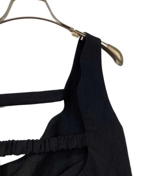 UNITED TOKYO（ユナイテッドトーキョー）UNITED TOKYO (ユナイテッドトーキョー) アートチュニックワンピース ブラック サイズ:FREEの古着・服飾アイテム