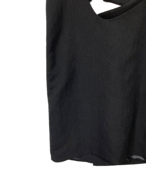 UNITED TOKYO（ユナイテッドトーキョー）UNITED TOKYO (ユナイテッドトーキョー) アートチュニックワンピース ブラック サイズ:FREEの古着・服飾アイテム