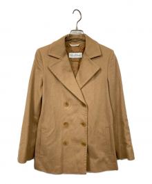 MaxMara（マックスマーラ）の古着「キャメルウールジャケット」｜ベージュ