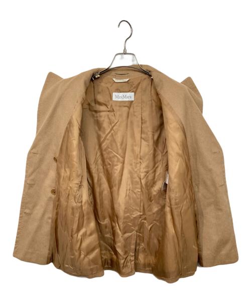 MaxMara（マックスマーラ）MaxMara (マックスマーラ) キャメルウールジャケット ベージュ サイズ:38の古着・服飾アイテム