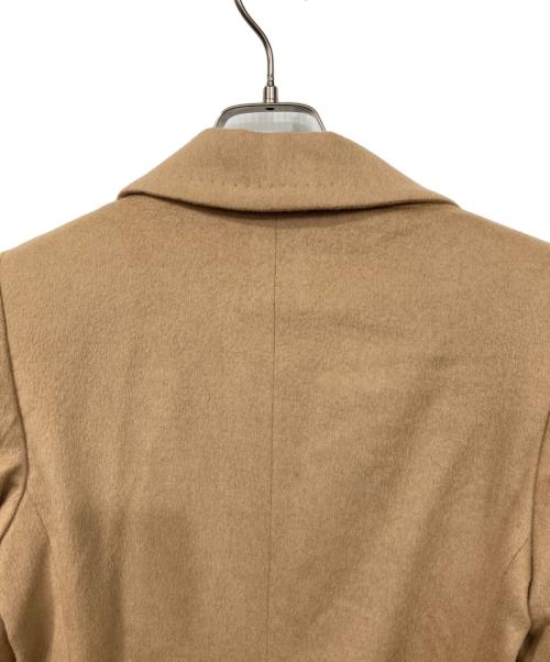 MaxMara（マックスマーラ）MaxMara (マックスマーラ) キャメルウールジャケット ベージュ サイズ:38の古着・服飾アイテム