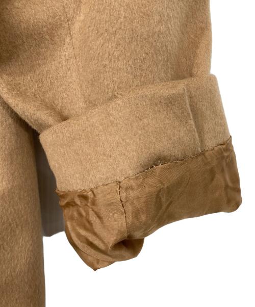 MaxMara（マックスマーラ）MaxMara (マックスマーラ) キャメルウールジャケット ベージュ サイズ:38の古着・服飾アイテム