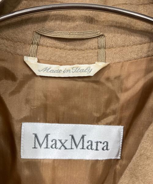 MaxMara（マックスマーラ）MaxMara (マックスマーラ) キャメルウールジャケット ベージュ サイズ:38の古着・服飾アイテム