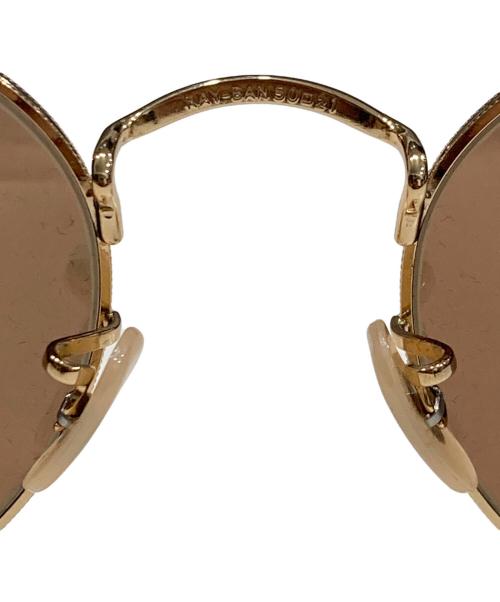 RAY-BAN（レイバン）RAY-BAN (レイバン) ROUND FLAT LENSES ゴールド サイズ:50□21 145の古着・服飾アイテム