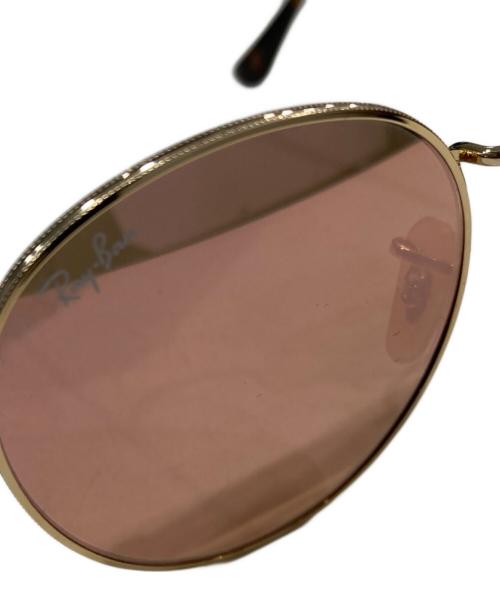 RAY-BAN（レイバン）RAY-BAN (レイバン) ROUND FLAT LENSES ゴールド サイズ:50□21 145の古着・服飾アイテム