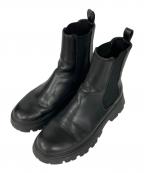 BEAUTY&YOUTHビューティーアンドユース）の古着「サイドゴアブーツ」｜ブラック