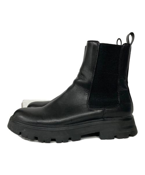 BEAUTY&YOUTH（ビューティーアンドユース）BEAUTY&YOUTH (ビューティーアンドユース) サイドゴアブーツ ブラック サイズ:24.5の古着・服飾アイテム