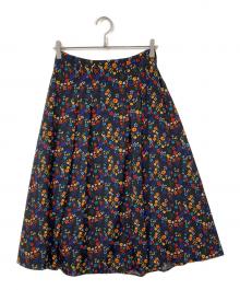 PS Paul Smith（ＰＳポールスミス）の古着「フラワースカート」｜ブラック