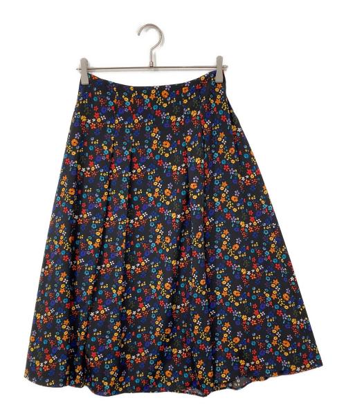 PS Paul Smith（ＰＳポールスミス）PS Paul Smith (ＰＳポールスミス) フラワースカート ブラック サイズ:38 未使用品の古着・服飾アイテム