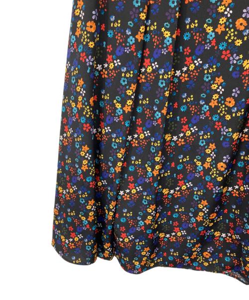 PS Paul Smith（ＰＳポールスミス）PS Paul Smith (ＰＳポールスミス) フラワースカート ブラック サイズ:38 未使用品の古着・服飾アイテム