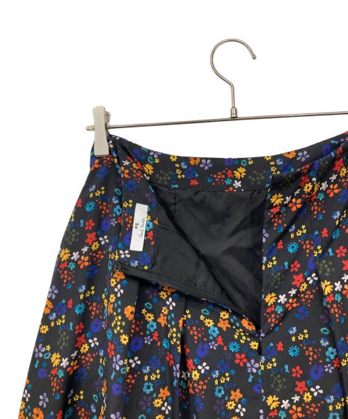 PS Paul Smith（ＰＳポールスミス）PS Paul Smith (ＰＳポールスミス) フラワースカート ブラック サイズ:38 未使用品の古着・服飾アイテム