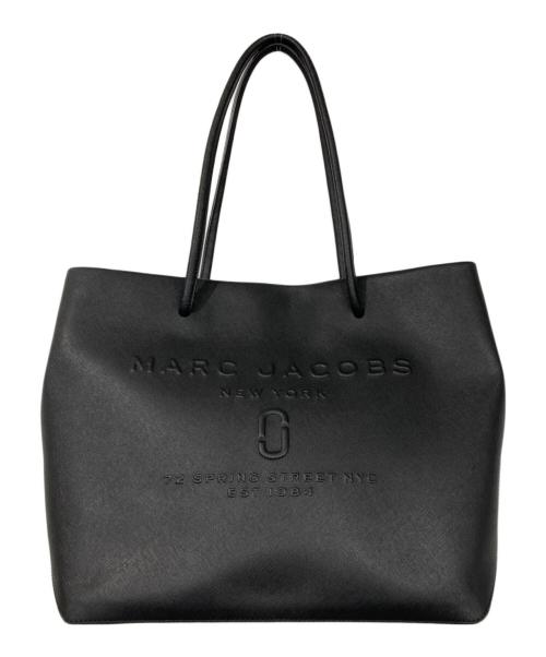 MARC JACOBS（マークジェイコブズ）MARC JACOBS (マークジェイコブズ) ロゴショッパートートバッグ ブラックの古着・服飾アイテム
