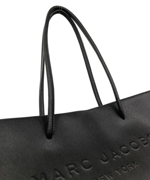MARC JACOBS（マークジェイコブズ）MARC JACOBS (マークジェイコブズ) ロゴショッパートートバッグ ブラックの古着・服飾アイテム
