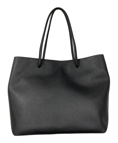 MARC JACOBS（マークジェイコブズ）MARC JACOBS (マークジェイコブズ) ロゴショッパートートバッグ ブラックの古着・服飾アイテム