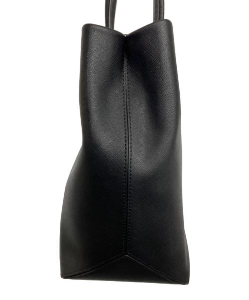 MARC JACOBS（マークジェイコブズ）MARC JACOBS (マークジェイコブズ) ロゴショッパートートバッグ ブラックの古着・服飾アイテム