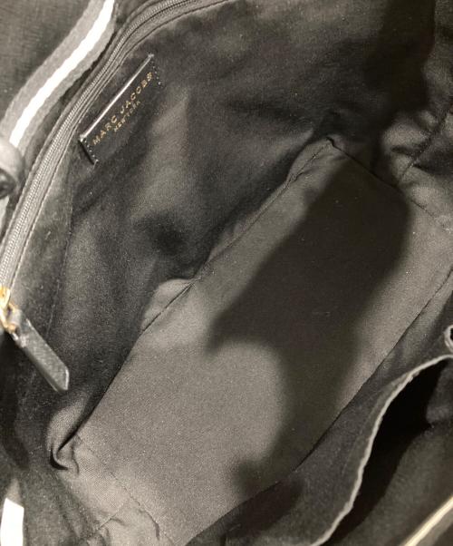 MARC JACOBS（マークジェイコブズ）MARC JACOBS (マークジェイコブズ) ロゴショッパートートバッグ ブラックの古着・服飾アイテム