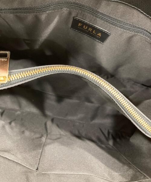 FURLA（フルラ）FURLA (フルラ) ターンロックトートバッグ ブラックの古着・服飾アイテム