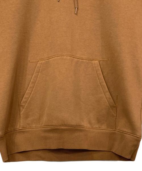 CarHartt（カーハート）CarHartt (カーハート) プルオーバーパーカー ブラウン サイズ:Lの古着・服飾アイテム
