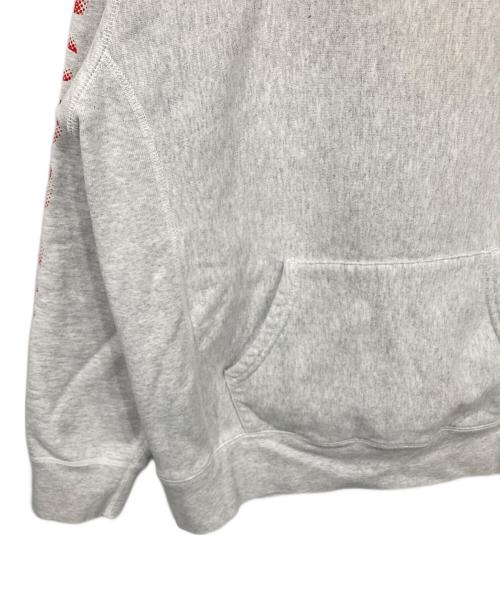 SUPREME（シュプリーム）SUPREME (シュプリーム) Gradient Sleeve Hooded Sweatshirt グレー サイズ:Mの古着・服飾アイテム