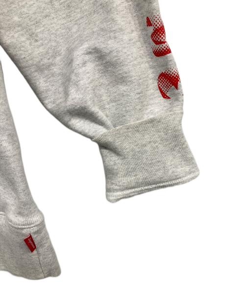 SUPREME（シュプリーム）SUPREME (シュプリーム) Gradient Sleeve Hooded Sweatshirt グレー サイズ:Mの古着・服飾アイテム