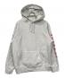SUPREME（シュプリーム）の古着「Gradient Sleeve Hooded Sweatshirt」｜グレー