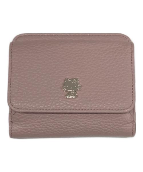 Efffy（エフィ）Efffy (エフィ) HELLO KITTY (ハローキティ) ミディアムウォレット ピンクの古着・服飾アイテム