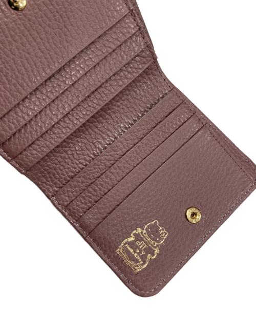 Efffy（エフィ）Efffy (エフィ) HELLO KITTY (ハローキティ) ミディアムウォレット ピンクの古着・服飾アイテム