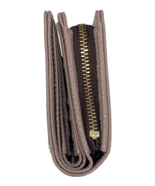 Efffy（エフィ）Efffy (エフィ) MONCHHICHI (モンチッチ) ミディアムウォレット ピンクの古着・服飾アイテム