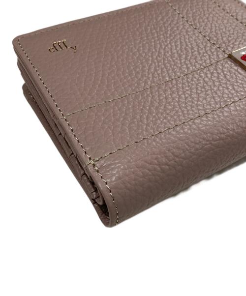 Efffy（エフィ）Efffy (エフィ) MONCHHICHI (モンチッチ) ミディアムウォレット ピンクの古着・服飾アイテム