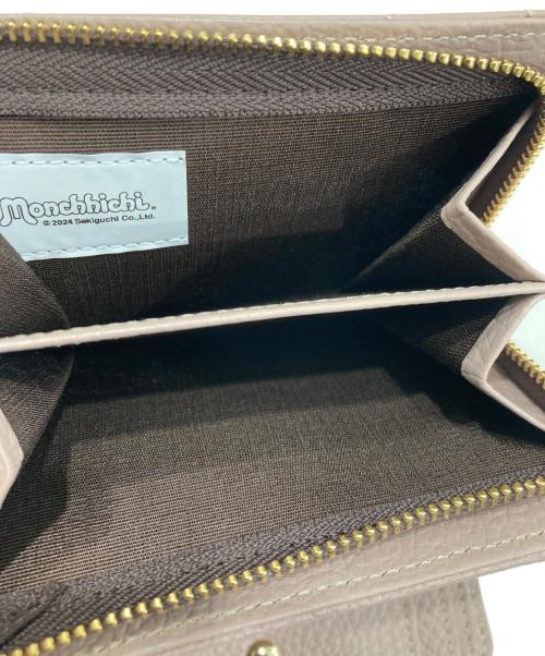 Efffy（エフィ）Efffy (エフィ) MONCHHICHI (モンチッチ) ミディアムウォレット ピンクの古着・服飾アイテム