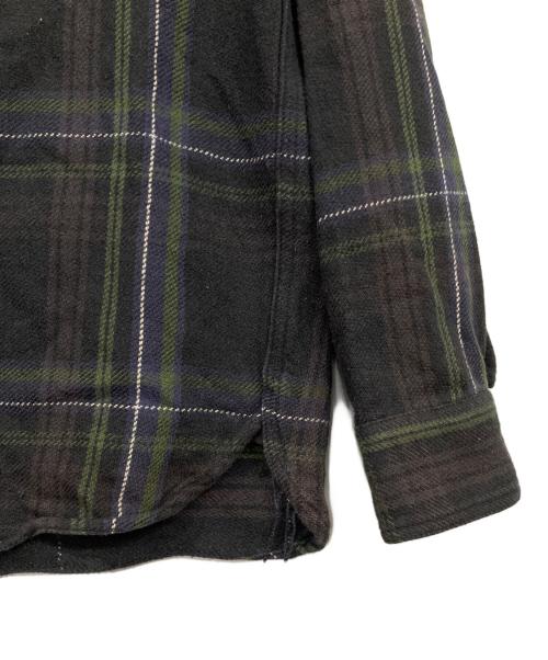 Pherrow's（フェローズ）Pherrow's (フェローズ) コットンネルシャツ ネイビー サイズ:40の古着・服飾アイテム