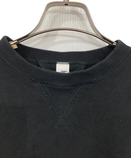 LOOPWHEELER（ループウィラー）LOOPWHEELER (ループウィラー) BEAMS (ビームス) 別注両Vガゼットスウェット ブラック サイズ:Lの古着・服飾アイテム