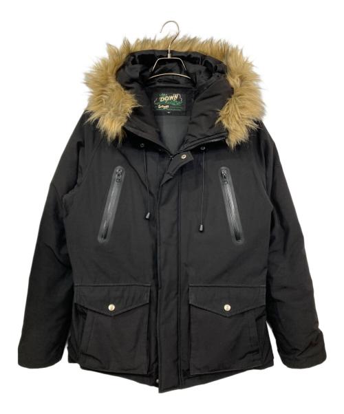 Schott（ショット）Schott (ショット) ダウンジャケット ブラック サイズ:Mの古着・服飾アイテム