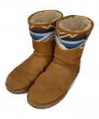 UGG×PENDLETONアグ×ペンドルトン）の古着「ムートンブーツ」｜ブラウン