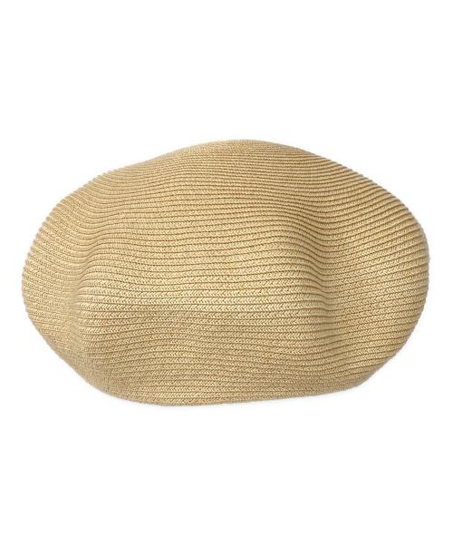 kijima takayuki（キジマタカユキ）kijima takayuki (キジマタカユキ) ペーパーベレー帽 ベージュの古着・服飾アイテム