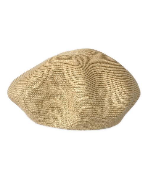 kijima takayuki（キジマタカユキ）kijima takayuki (キジマタカユキ) ペーパーベレー帽 ベージュの古着・服飾アイテム