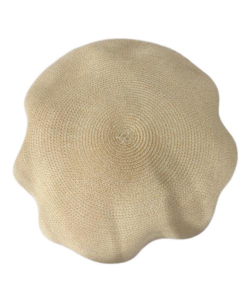 kijima takayuki（キジマタカユキ）kijima takayuki (キジマタカユキ) ペーパーベレー帽 ベージュの古着・服飾アイテム