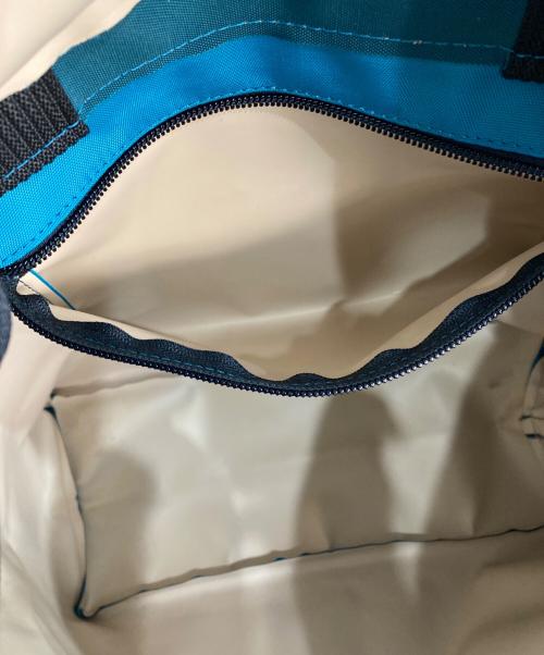 Herve Chapelier（エルベシャプリエ）Herve Chapelier (エルベシャプリエ) ナイロンスクエアショルダーA4サイズ(L) コルヴェール×ラゴンの古着・服飾アイテム