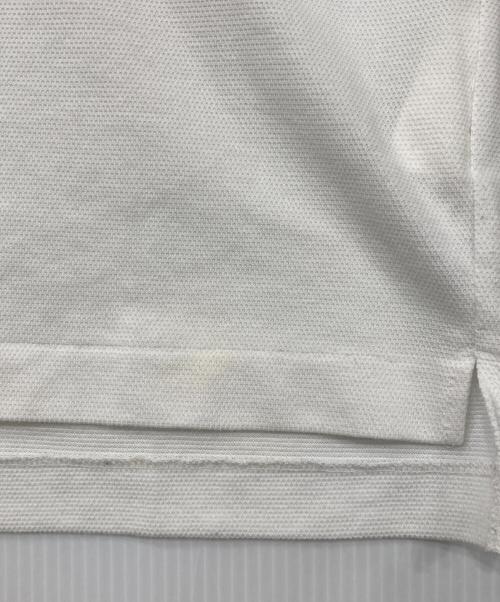 JAN COMME des GARCONS（ヤンコムデギャルソン）JAN COMME des GARCONS (ヤンコムデギャルソン) 片目刺繍ポロシャツ ホワイト サイズ:Mの古着・服飾アイテム