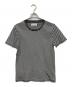 Martin Margiela 10（マルタン・マルジェラ 10）の古着「ボーダーTシャツ」｜ホワイト×ブラック