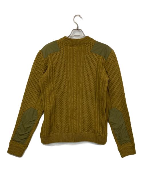 JohnUNDERCOVER（ジョンアンダーカバー）JohnUNDERCOVER (ジョンアンダーカバー) ケーブルニット ブラウン サイズ:3の古着・服飾アイテム