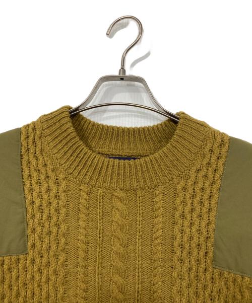 JohnUNDERCOVER（ジョンアンダーカバー）JohnUNDERCOVER (ジョンアンダーカバー) ケーブルニット ブラウン サイズ:3の古着・服飾アイテム
