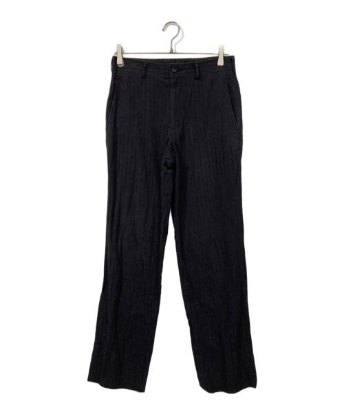 COMME des GARCONS HOMME（コムデギャルソン オム）COMME des GARCONS HOMME (コムデギャルソン オム) ジャガード織りテーパードパンツ ブラック サイズ:Sの古着・服飾アイテム