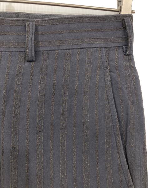 COMME des GARCONS HOMME（コムデギャルソン オム）COMME des GARCONS HOMME (コムデギャルソン オム) ジャガード織りテーパードパンツ ブラック サイズ:Sの古着・服飾アイテム
