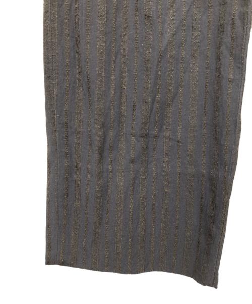 COMME des GARCONS HOMME（コムデギャルソン オム）COMME des GARCONS HOMME (コムデギャルソン オム) ジャガード織りテーパードパンツ ブラック サイズ:Sの古着・服飾アイテム