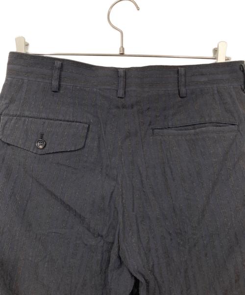 COMME des GARCONS HOMME（コムデギャルソン オム）COMME des GARCONS HOMME (コムデギャルソン オム) ジャガード織りテーパードパンツ ブラック サイズ:Sの古着・服飾アイテム