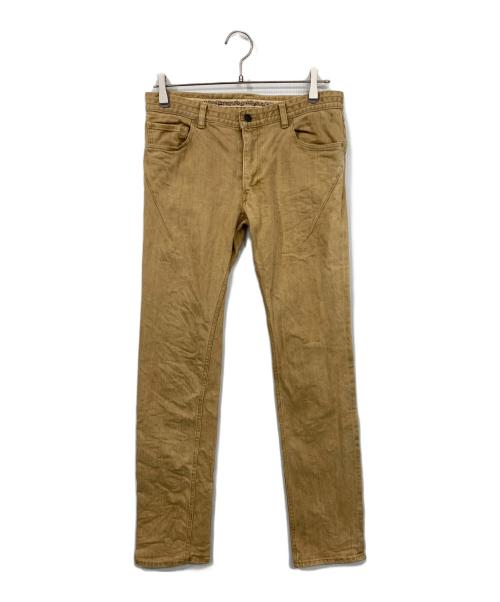 NUMBER (N)INE（ナンバーナイン）NUMBER (N)INE (ナンバーナイン) ハート涙パッチダーツデニム ブラウン サイズ:3の古着・服飾アイテム