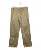 COMME des GARCONS HOMMEコムデギャルソン オム）の古着「製品染めコットンパンツ」｜ベージュ